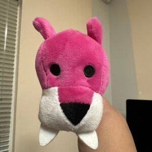 Disney Park Animal Kingdom Dinoland Saber Tooth Tiger Plush - Pink